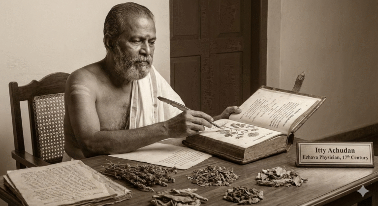Itty Achudan: The Ezhava Physician Whose Handwriting is Immortalized in a 17th-Century Dutch Book (Hortus Malabaricus).