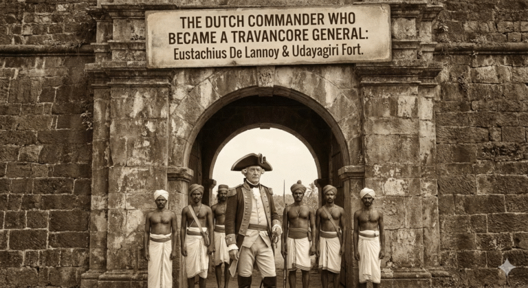 The Dutch Commander Who Became a Travancore General: The Strange Tale of Eustachius De Lannoy and the Udayagiri Fort
