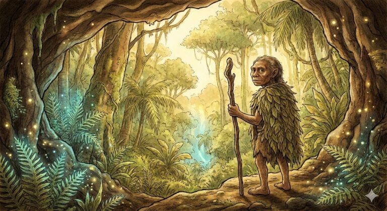 Hobbit" (Homo floresiensis)